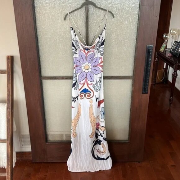 Carolina K Scrolls Maxi slip dress - Size XL - Picture 5 of 9